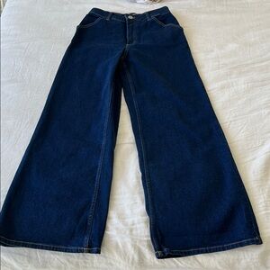 NWT Women's Blue Wide-Leg Jeans